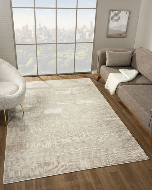 United Weavers Crockett Earthy Beige Area Rug