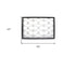43" X 63" Black Metal Wall Decor