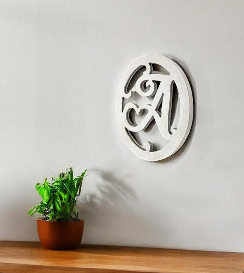 Green Wood Wall Decor