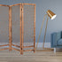 1" x 60" x 69" Natural Rope Wooden Screen