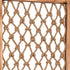 1" x 60" x 69" Natural Rope Wooden Screen