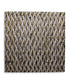 36" X 36" Gold Abstract Wood Hanging Dimensional Sculpture