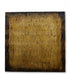 36" X 36" Gold Abstract Wood Hanging Dimensional Sculpture