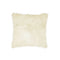 18" Natural Sheepskin Throw Pillow