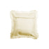 18" Natural Sheepskin Throw Pillow