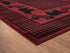 United Weavers Highlands Bear March Red Area Rug