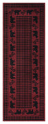 United Weavers Highlands Bear March Red Area Rug