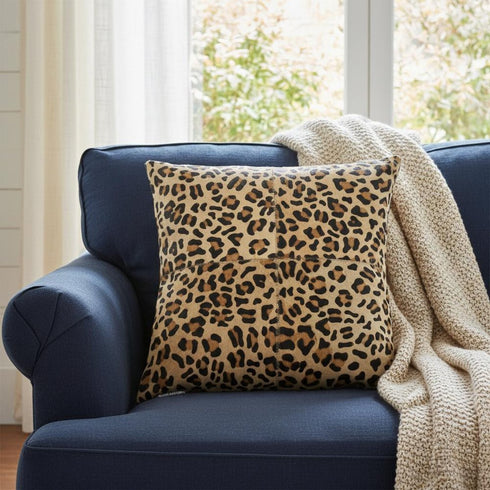 18" X 18" X 5" Leopard Quattro Pillow
