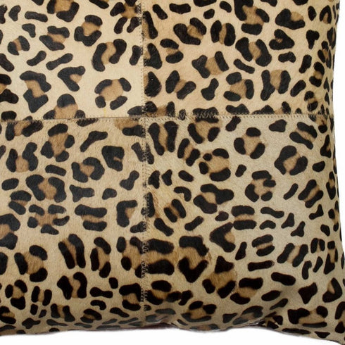 18" X 18" X 5" Leopard Quattro Pillow