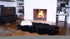Black Animal Print Area Rug