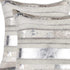 Set of Two 18" Silver And Gray Cowhide Throw Pillows