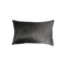 12 X 20 Gray And White Cowhide Throw Pillow