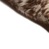 Set of Two 18" Brown and White Cowhide Throw Pillows