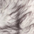 Set of Two 12" X 20" Chocolate Faux Fur Throw Pillow