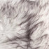 Set of Two 12" X 20" Chocolate Faux Fur Throw Pillow