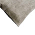Set of Two 18" Gray Cowhide Throw Pillows