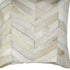 Set of Two Natural Cowhide Throw Pillow