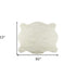 5' X 8' Polar Bear Off White Faux Hide Area Rug