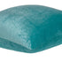 20" X 7" X 20" Transitional Aqua Solid Pillow Cover With Poly Insert
