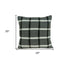 20" X 7" X 20" Transitional Gray Pillow Cover With Poly Insert