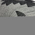 20" X 7" X 20" Southwest Gray Cotton Pillow Cover With Poly Insert