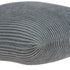 20" X 7" X 20" Elegant Transitional Gray Pillow Cover With Poly Insert