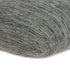 20" Gray Woven Cotton Blend Throw Pillow