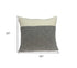 20" X 7" X 20" Beautiful Transitional Tan Accent Pillow Cover With Poly Insert