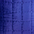 20" X 7" X 20" Transitional Royal Blue Quilted Pillow Cover With Poly Insert