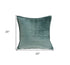 20" X 7" X 20" Transitional Sea Foam Solid Quilted Pillow Cover With Poly Insert