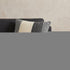 20" X 7" X 20" Transitional Cream And Gray Pillow Cover With Poly Insert