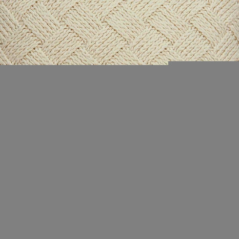 20" X 7" X 20" Transitional Beige Pillow Cover With Poly Insert