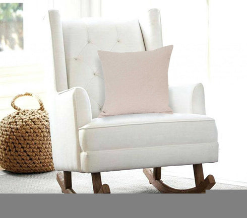 20" X 7" X 20" Elegant Transitional Tan Pillow Cover With Poly Insert
