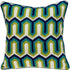 20" X 7" X 20" Handmade Transitional Multicolored Pillow Cover With Poly Insert