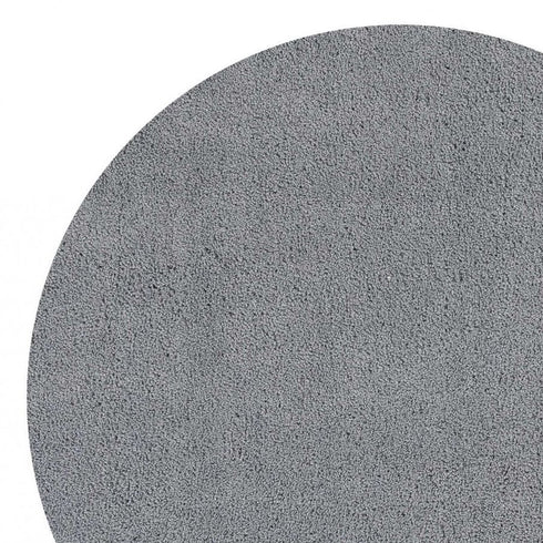9' X 13' Gray Shag Hand Woven Area Rug