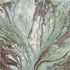 7' X 10' Green And Brown Abstract Area Rug