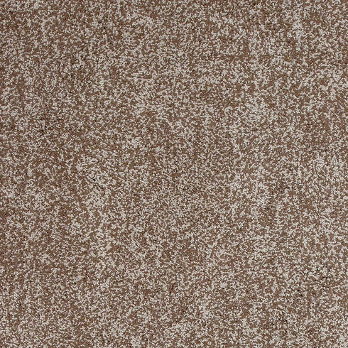 8' X 10' Beige And Brown Abstract Shag Hand Woven Area Rug