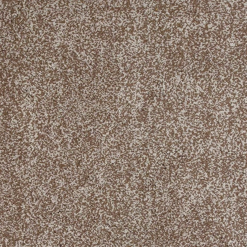 8' X 10' Beige And Brown Abstract Shag Hand Woven Area Rug