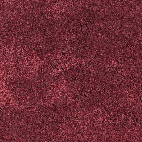 8' X 10' Red Shag Hand Woven Area Rug