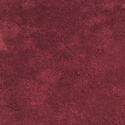8' X 10' Red Shag Hand Woven Area Rug