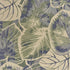 5' X 8' Blue Green And Beige Wool Tropical Botanical Hand Tufted Area Rug