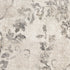 8' X 10' Gray And Tan Floral Distressed Area Rug