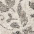 8' X 10' Gray And Tan Floral Distressed Area Rug