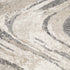 7' X 9' Gray And Tan Abstract Area Rug