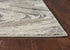 7' X 9' Gray And Tan Abstract Area Rug
