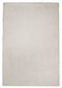 8' X 11' Ivory Shag Hand Woven Area Rug