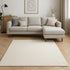 8' X 11' Ivory Shag Hand Woven Area Rug