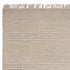 7' X 9' Beige Wool Hand Woven Area Rug