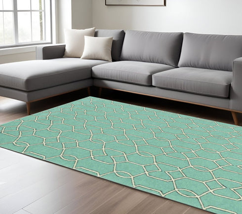 8' X 11' Uv Treated Polypropylene Spa Area Rug