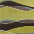 8' X 11' Lime Green Brown And Blue Wool Abstract Hand Tufted Area Rug